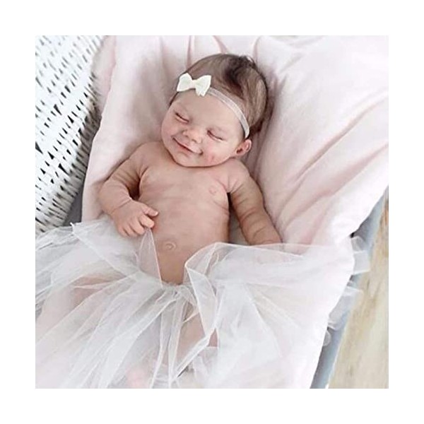 Vinyle Fait À La Main Nouveau-Né Imulation Bébé Jumeaux Reborn Bébé Poupées Mignon Réaliste Fait À La Main en Silicone Bébé D