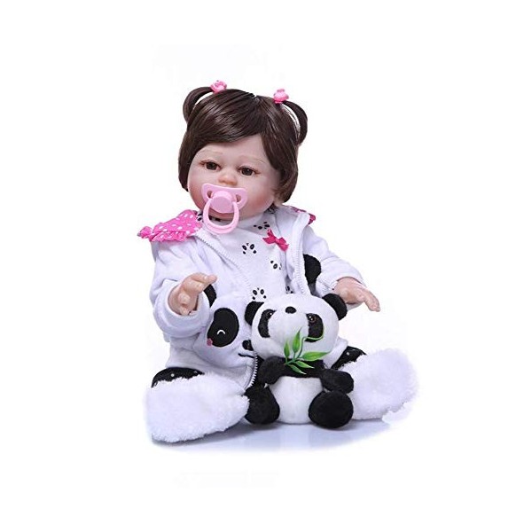 FACAIA Reborn Baby Dolls Toddler 50 Cm 20"Réaliste Reborn Babies Full Silicone Girls Nouveau-né Réaliste Bébé Poupée Enfants 