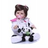 FACAIA Reborn Baby Dolls Toddler 50 Cm 20"Réaliste Reborn Babies Full Silicone Girls Nouveau-né Réaliste Bébé Poupée Enfants 