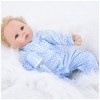 Doll Reborn Poupée Reborn en silicone pour bébé fille de 55,9 cm, poupée réaliste pour nouveau-né, cadeau pour enfants de 3 à