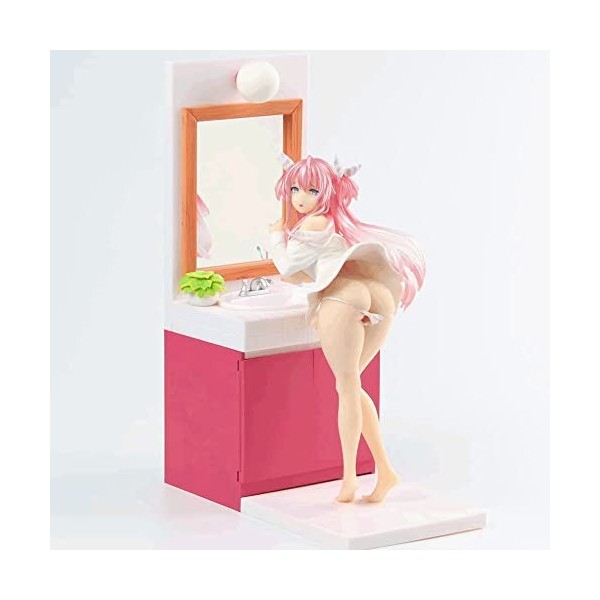 BRUGUI Figurine Ecchi -Marika Hanasaki- 1/7 Soft Ver. Mignon extérieur Gros Seins Commode Fille Anime Figure Figure Otaku Col