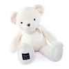 Histoire dOurs - Peluche Géante Ours - Le Nounours - Vanille - 75 cm - Très Grande Peluche Super Douce à Caliner pour les En