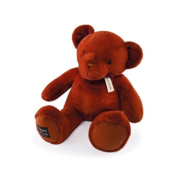 Histoire dOurs - Peluche Géante Ours - Le Nounours - Vanille - 75 cm - Très Grande Peluche Super Douce à Caliner pour les En