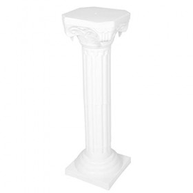 Generic Pilier Romain Colonne Grecque Corinthien Style Pilier Décor Sculpture Plante Plante Partie Paysagiste Accessoire pour