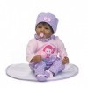 Reborn Baby Doll Style Indien 22 Pouces 48-55 Cm Enfants Ami Doux Simulation Silicone Vinyle Bouche Magnétique Réaliste Garço