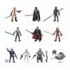 Hasbro Star Wars Mission Fleet, Pack de 10 Figurines de 6 cm avec 19 Accessoires, à partir de 4 Ans F4023 Multicolore