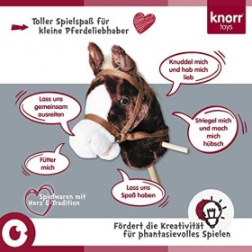 KNORRTOYS.COM- Cheval de pin Brauny, 40103, Marron