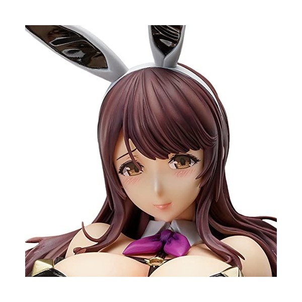 PIELUS Figurine Ecchi -Mikakino Hiyori- 1/4 Bunny Ver. Figurine danime Fille vêtements Amovibles poupée Jouets modèle Objets