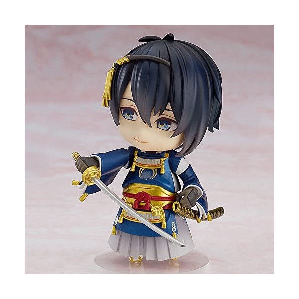 Sword Ranbu Sanriyuezong Near Q Version Doll 丨 Formes variables, vives et mignonnes 丨 Matériau PVC 丨 Décoration de modèle de 