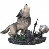 Figurine Anime Figurines daction Dark Souls Le Grand Loup Gris Statue de Jouet dAnime, Poupée de Personnage dAnime Collect