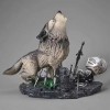 Figurine Anime Figurines daction Dark Souls Le Grand Loup Gris Statue de Jouet dAnime, Poupée de Personnage dAnime Collect