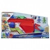 PJ Masks PJ Launching Seeker Preschool Toy, Transforming Vehicle Playset with 2 Cars, 2 Action Figures, and More, for Kids Ag