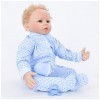 Reborn Baby Poupée en vinyle pour nouveau-né de 55 cm – Jouets pour enfants à partir de 3 ans