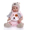 Reborn Dolls Filles 20 Pouces 50 Cm Corps Complet en Silicone Vinyle Imperméable Reborn Bébé Poupée Ressemble À Un Vrai Nouve