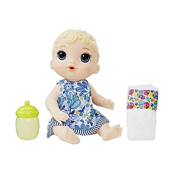 Baby Alive Lil Sips Blonde Baby Girl Doll