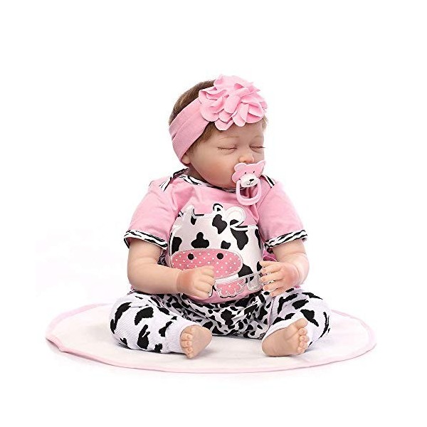 FACAIA Poupée Reborn, Reborn Dolls Girls 55cm