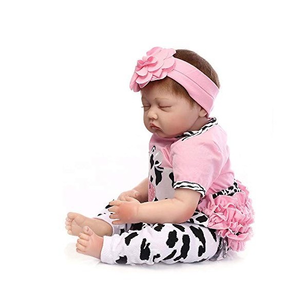 FACAIA Poupée Reborn, Reborn Dolls Girls 55cm