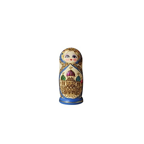 BPILOT Poupées Russes Poupées gigognes Russes Mignonnes poupées Matryoshka 10 pièces Anniversaire créatif Cadeau commémoratif