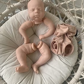 Nouveau 21 Pouces Liquidation Reborn Kit de poupée Everlee Nouveau-né Grandeur Nature bébé endormi pièces de poupée inachevée