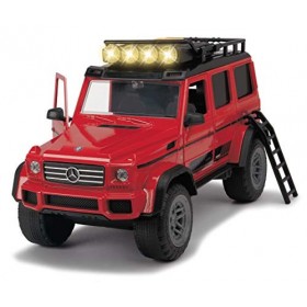 Dickie - Playlife Coffret Van - Véhicule Mercedes Benz - Sons et Lumières - Cheval + Figurine Inclus - Nombreux Accessoires -
