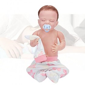 Poupee Reborn Fille - 18Pouces 46Cm Fille De Silicone BéBé Nouveau-Né, BéBé Naissance, Meilleur Anniversaire, Cadeau De NoëL