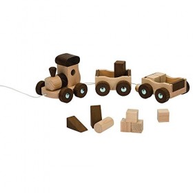 Goki - 2041453 - Figurine Transport Et Circulation - Train en Bois Amsterdam