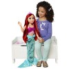 Disney Princesse Poupée Ariel 80 cm Ma Meilleure Amie Articulée et Brosse incluse