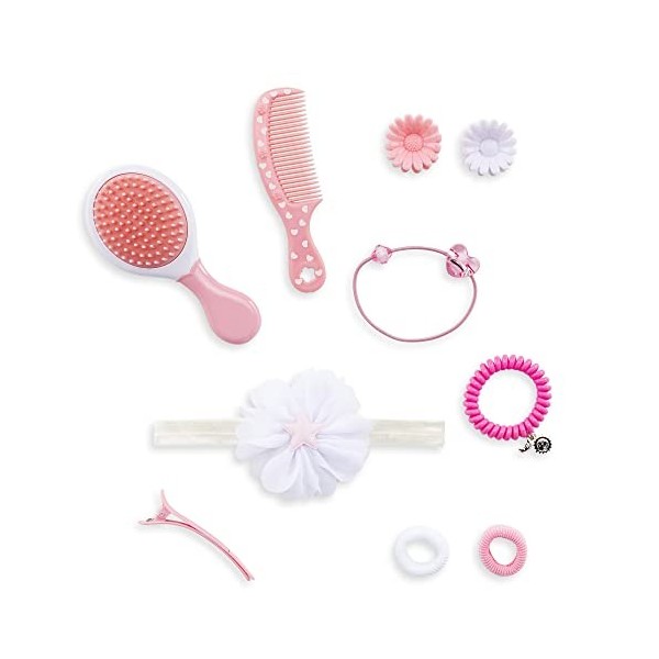 Corolle - Tête à coiffer 10 Accessoires + Coffret Coiffure 14 Accessoires