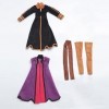 ARUTY Vêtements De Poupée BJD 1/4 BJD Doll Girl Full Body Princess Dress Style Handmade Exquisite Cosplay Dress, 4 Pcs