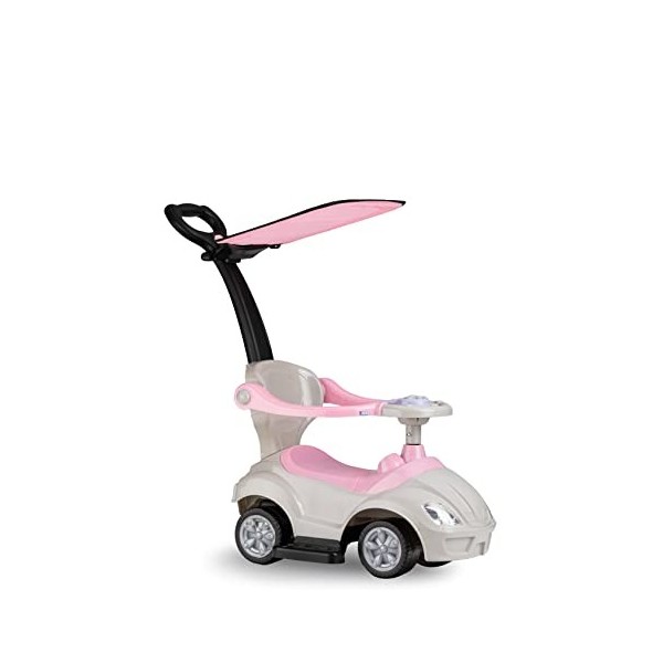 QKIDS LOLO Baby-Rutscher 2-en-1 Voiture à Pousser pour bébé avec Guidon Amovible, pour Les Enfants à partir de 2 Ans, pouvant