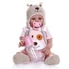 Poupées Reborn en Silicone, 18 Pouces 46 cm, poupées en Silicone Douces, poupées Qui ressemblent à de Vrais bébés, Meilleurs 