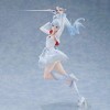 JJRPPFF Figurine Weiss Schnee, modèle de Personnage RWBY de 6,7 Pouces, Posture de Danse, Robe Blanche poupées statiques réal