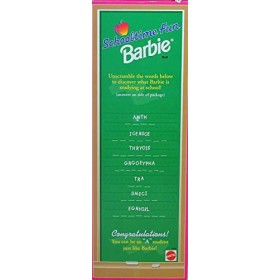 Barbie Schooltime Fun Doll Set