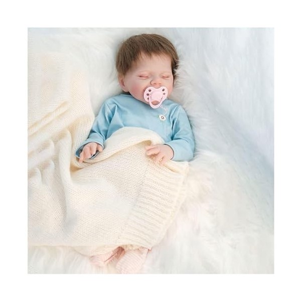 Poupées Reborn pour petites filles, 45,7 cm, 46 cm, avec jouets dalimentation, poupées réalistes en silicone, poupées nouvea