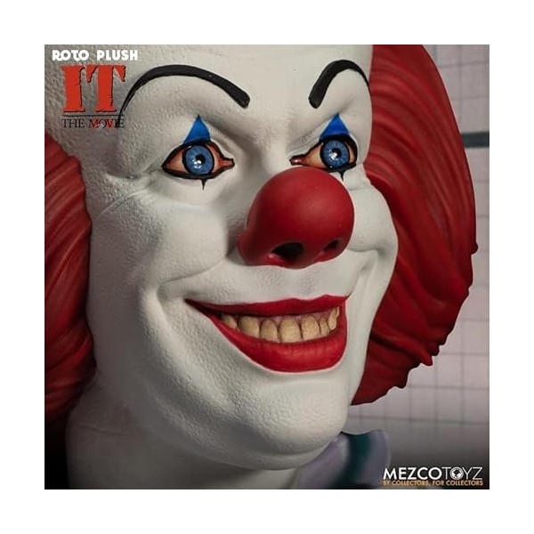 Mezco Toys « Il » est Revenu 1990 poupée MDS Roto Pennywise 46 cm