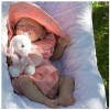 Poupées Reborn, 18 Pouces 46 cm, poupées réalistes en Silicone pour Nouveau-né, Qui ressemblent à de Vrais Ensembles pour Enf