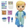 Baby Alive Hasbro E69375X0 Mix My Medicine Blonde Baby Doll- Drinks & Wets- INCL Kitty-Cat Pajamas & Doctor Accessories- Inte