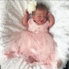 Poupées en Silicone pour bébé, 18 Pouces, 46 cm, poupées réalistes en Silicone, avec Cheveux enracinés à la Main, Jouet de po