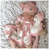 Poupées en Silicone pour bébé, 18 Pouces, 46 cm, poupées réalistes en Silicone, avec Cheveux enracinés à la Main, Jouet de po