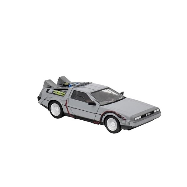 NECA - Back to The Future Die-Cast Vehicle Time Machine Argent