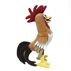 La Ferme de Zénon, peluche DX Bandai 8000 . Coq Bartolito DX Peluche 20 cm multicolore