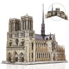 CubicFun Puzzle 3D de Construction France - Notre-Dame de Paris Grand Kits de Modèle Architectural de léglise Gothique, Ca