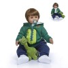 Poupée De Bébé Reborn Réaliste, 60 Cm, Réaliste, Faite À La Main, en Vinyle De Silicone Souple, Aspect Réel, Poupées De Bébé 