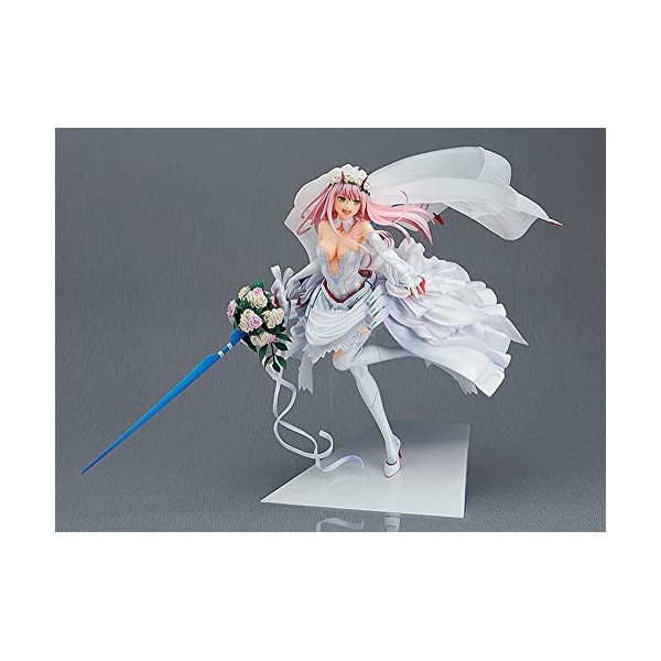 PIELUS Figurine Ecchi Darling in The FRANXX Zero Two for My Darling 1/7 Figurine complète Figure danime Fille Statue Jouet D