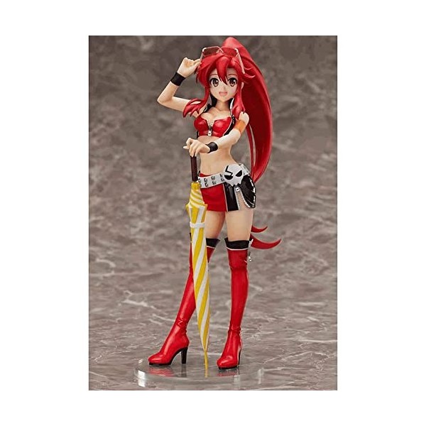 BOANUT Ecchi Anime Figure Gurren Lagann Yoko Race Queen 1/7 Racing Suit Ver. Rousse Hot Girl Anime Figure Poupée Otaku Collec