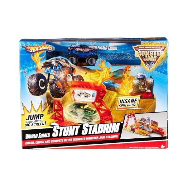 Mattel r1797–9993 – Hot Wheels Monster Jam Final Stunt Stade