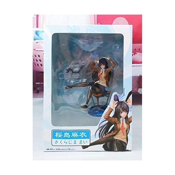 CDJ® Jeunesse PVC Action Poupée Anime Fille Poupée Modèle Jouet Lapin Fille Collection Jouet Poupée Cadeau 18 cm Anime Statue