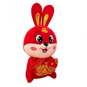 ibasenice 3 Pièces De Bon Augure Poisson Lapin Voiture Jouets Figurines danimaux pour Enfants Ornement De Noël Jouets pour E