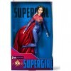 Barbie Supergirl Doll, Collectible Doll from The Flash Movie Wearing Red and Blue Suit with Cape, Doll Stand Included