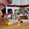 schleich 42568 HORSE CLUB - Boutique déquitation pour chevaux schleich, Coffret schleich avec 67 éléments inclus dont 1 chev